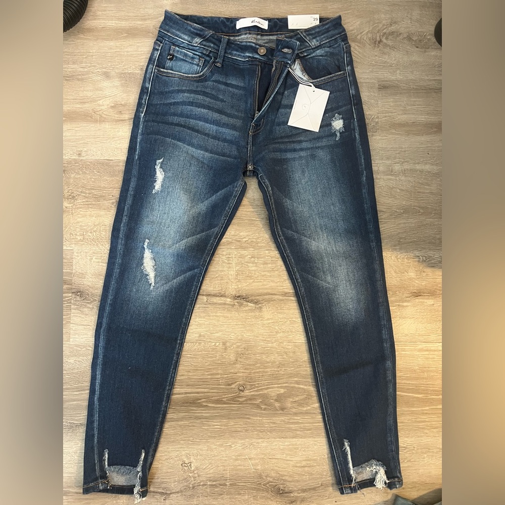 Kancan Mid rise ankle skinny jeans 11/29